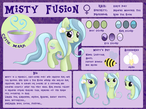 Misty Fusion Reference Sheet