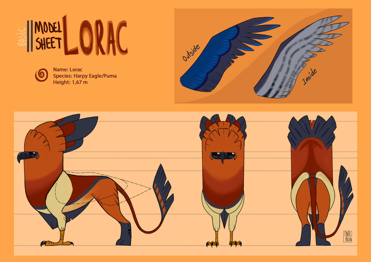 Lorac Simple Model Sheet