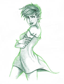Formal Dress - Sketch