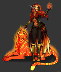 Commission: Fire Mage