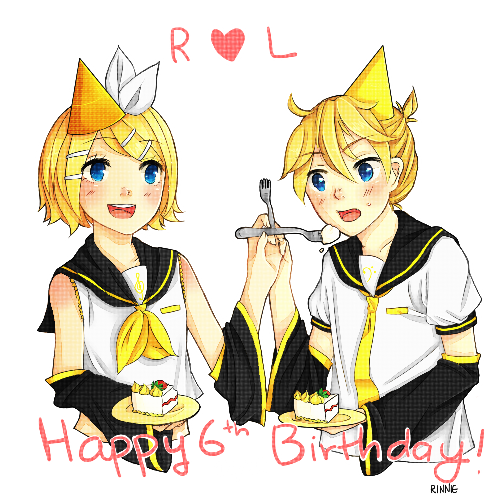 HAPPY 6TH BIRTHDAY RIN AND LEN