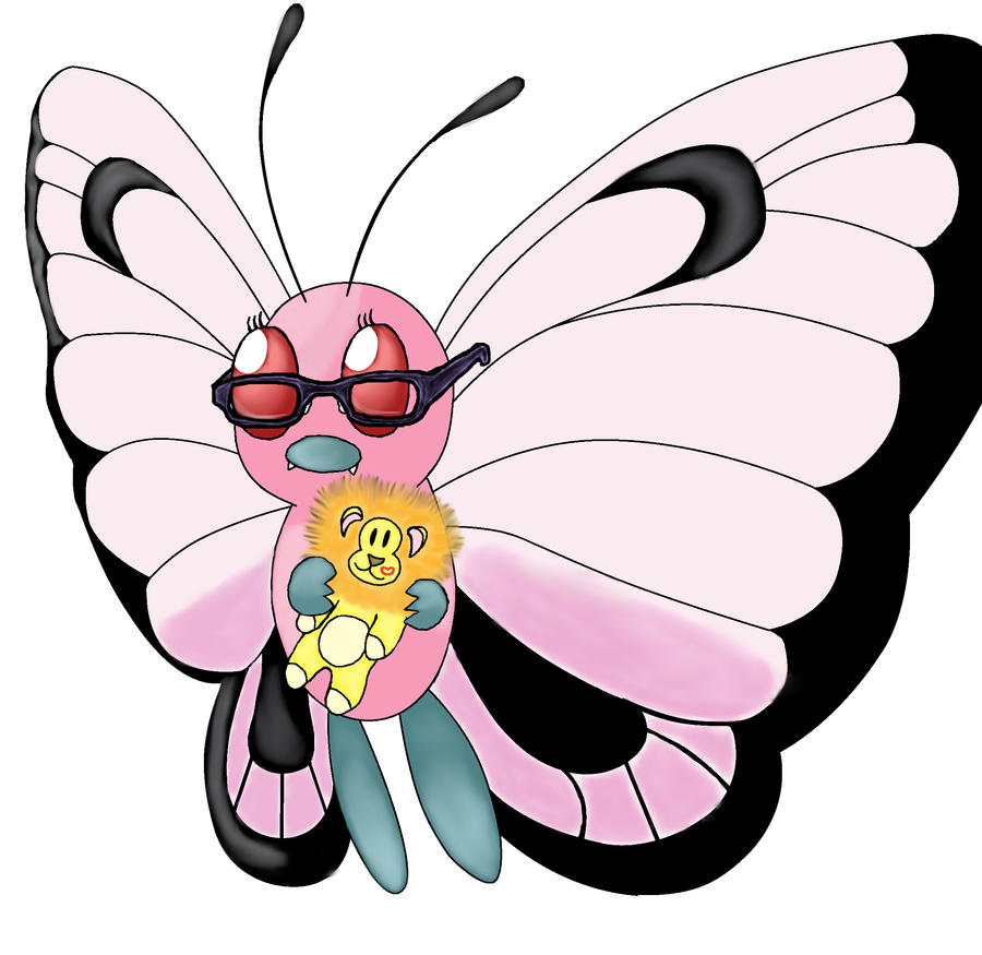 Beauteous Pink Butterfree By YoshiGamerGirl On DeviantArt 