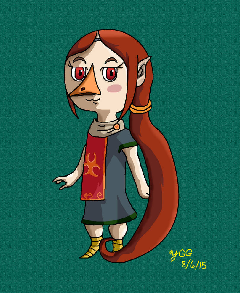 Medli from Wind Waker by YoshiGamerGirl