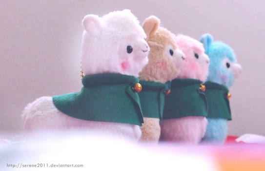 Alpacasso Corps Plushies by AMUSE