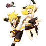 Len and Rin Kagamine Render