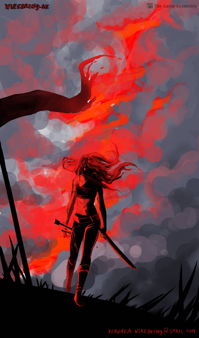 Red Scar by Viwiette on DeviantArt