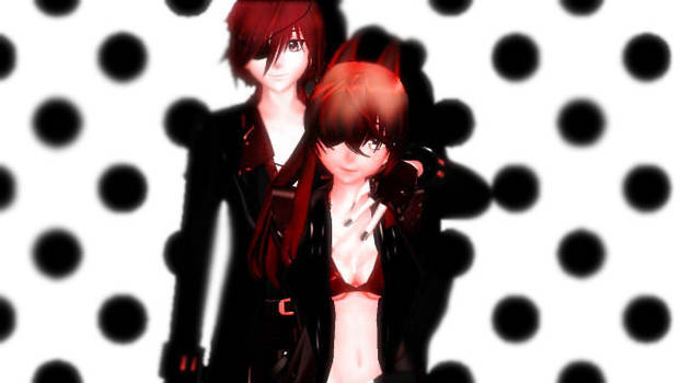 [MMD FNAF] Foxy and Foxy girl