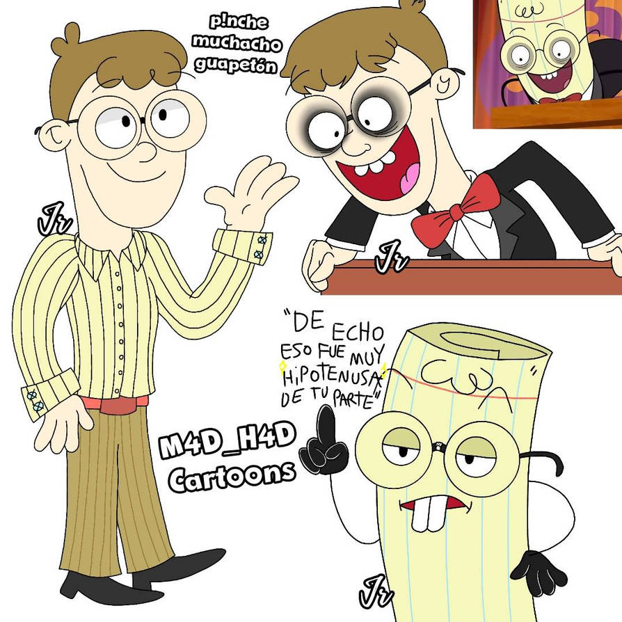Papel/Paper Human!!! UwU by M4dH4dCartoons on DeviantArt