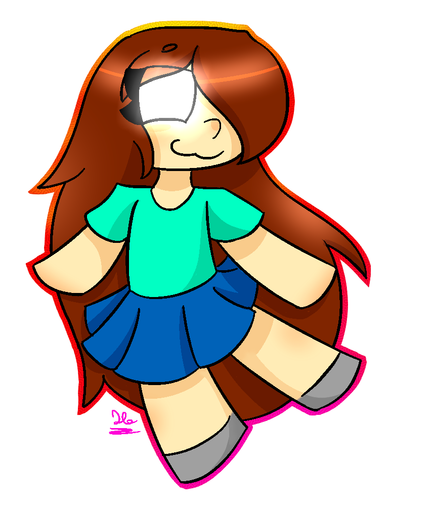 Herobrine girl by Christinabrine on DeviantArt