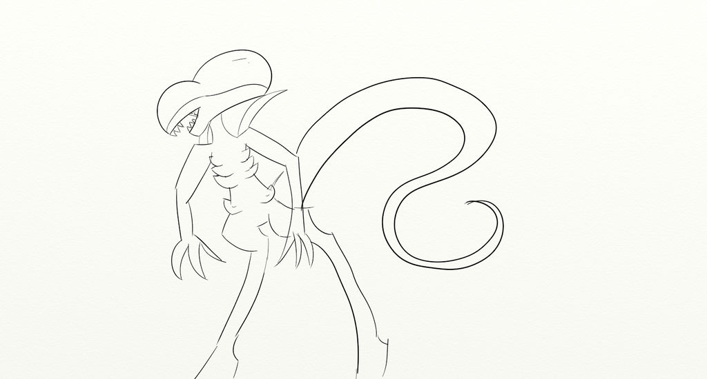 Alien Random Drawing random alien sketch. by CEILING-STARS on DeviantArt