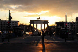 Berlin - Brandeburg Gate - Sundown