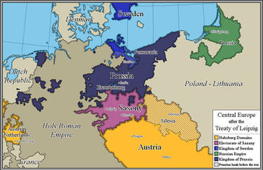 French victory in the Seven Years' War - Prussia