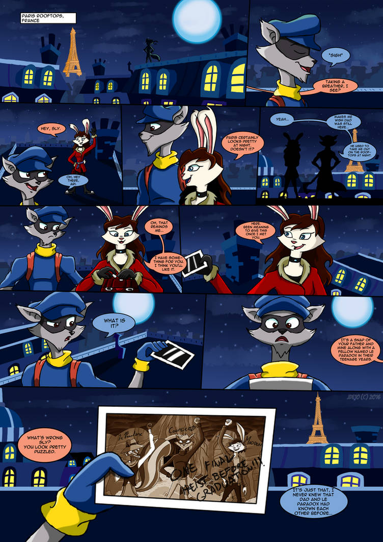 Sly Cooper: Unexpected Ties by JDE-Ringtail on DeviantArt
