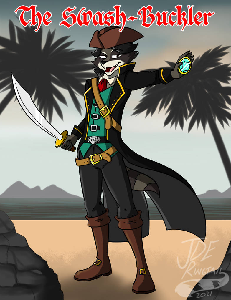 The Swash-Buckler (Raccoon ver.) by JDE-Ringtail on DeviantArt