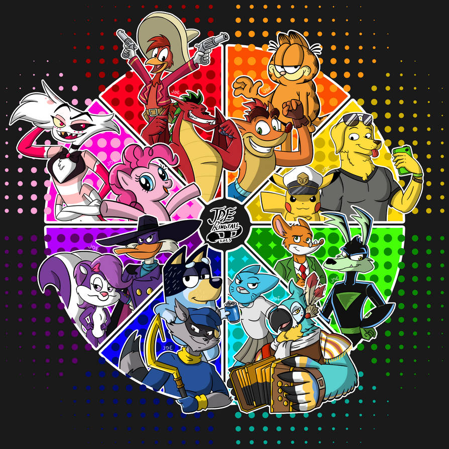 Color Wheel Challenge by JDE by JDE-Ringtail on DeviantArt