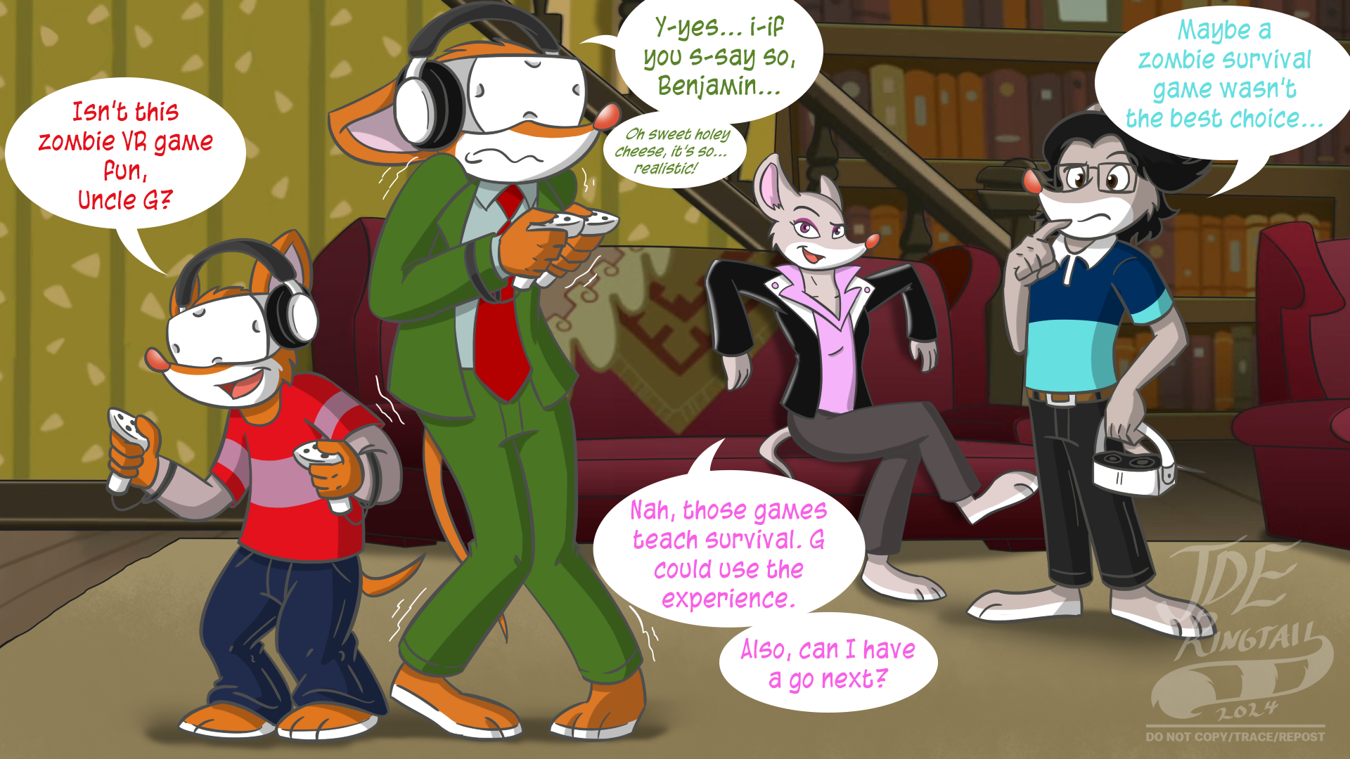 Deviantart Ringtail VR Fun at Home by JDE-Ringtail on DeviantArt