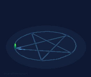 Pixeltober Day 5: Pentacle