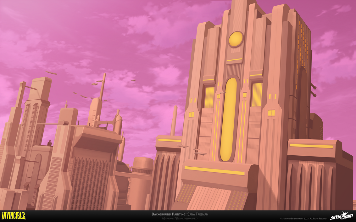 Invincible Insect Planet Invincible, S2E2: Coalition of Planets Exterior by fang on DeviantArt