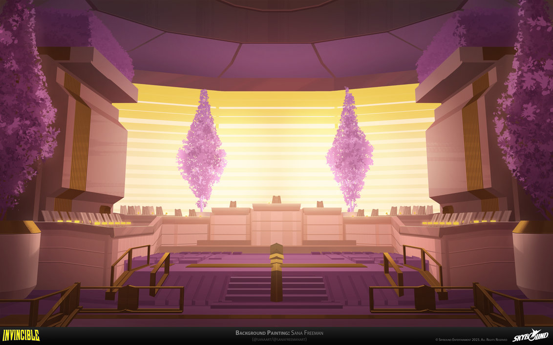 Invincible, S2E2: Coalition of Planets Interior by fang on DeviantArt