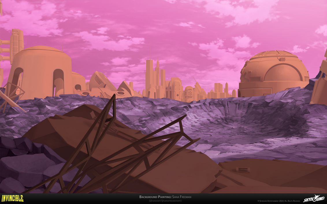 Tower Exploding Invincible Drawing Invincible, S2E2: Crater by fang on DeviantArt