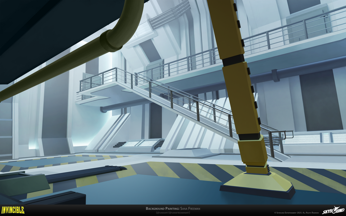 Invincible S3E1: GDA Training Lab 2 by fang on DeviantArt