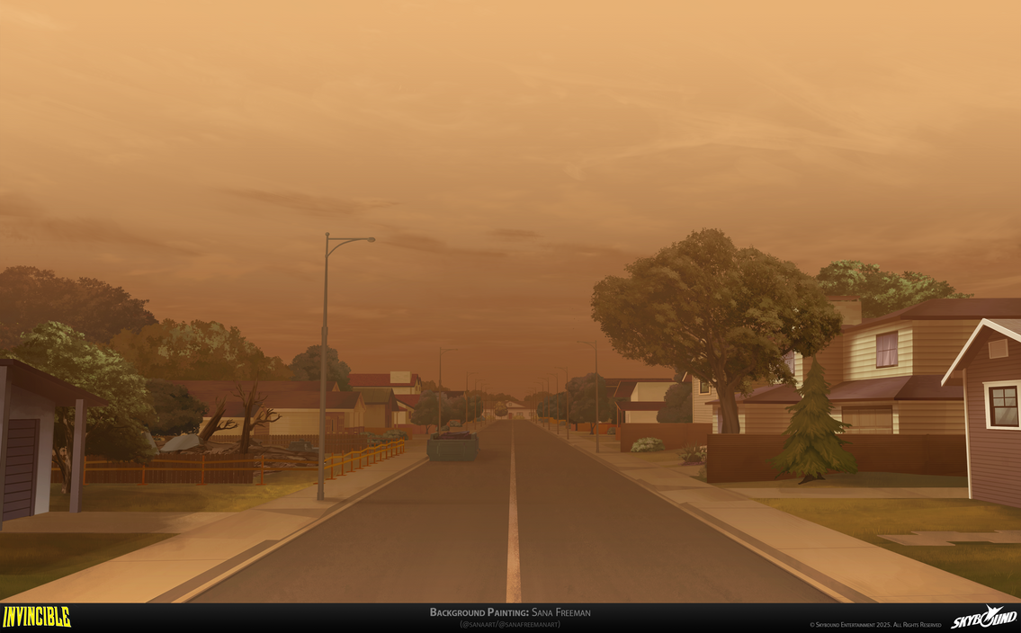 Invincible House Design Invincible S3E7: Grayson Neighborhood 4 by fang on DeviantArt