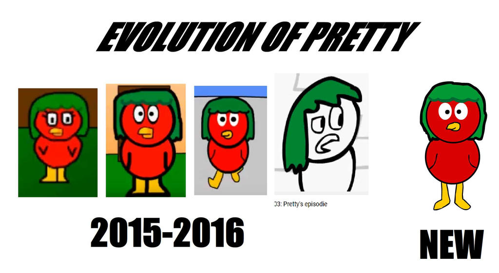 Pretty Update Evolution of Pretty by HerGomMej on DeviantArt