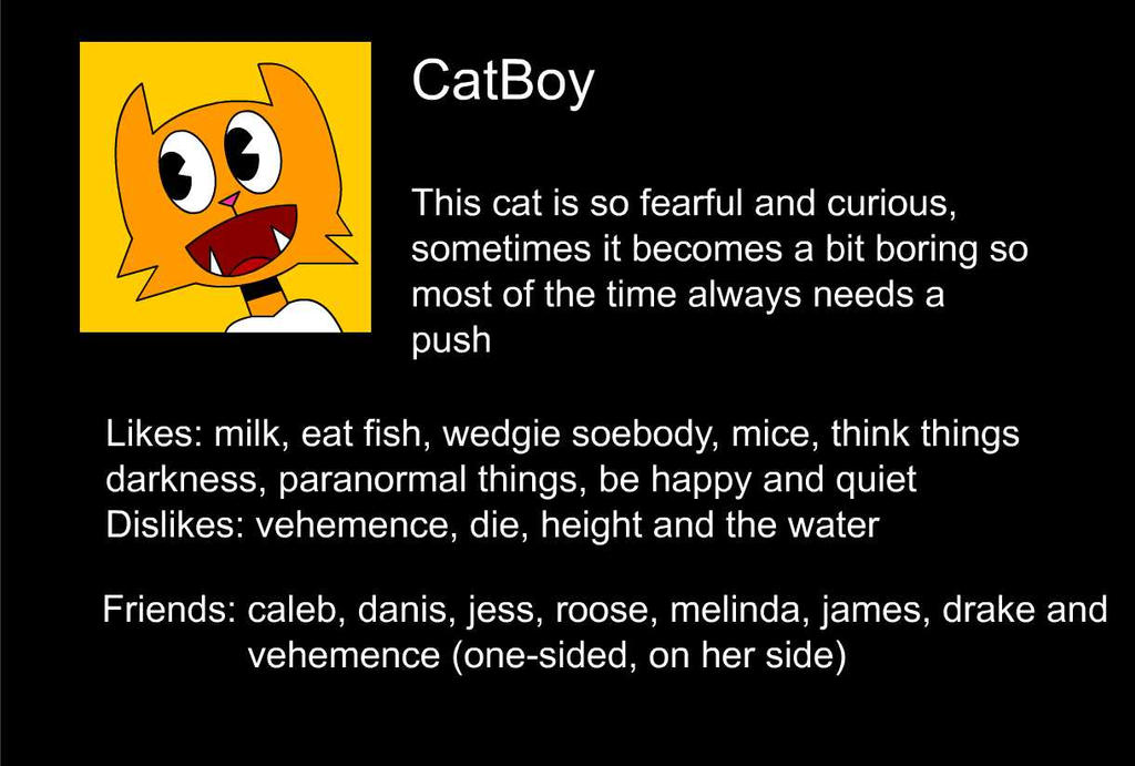 CatBoy by HerGomMej on DeviantArt