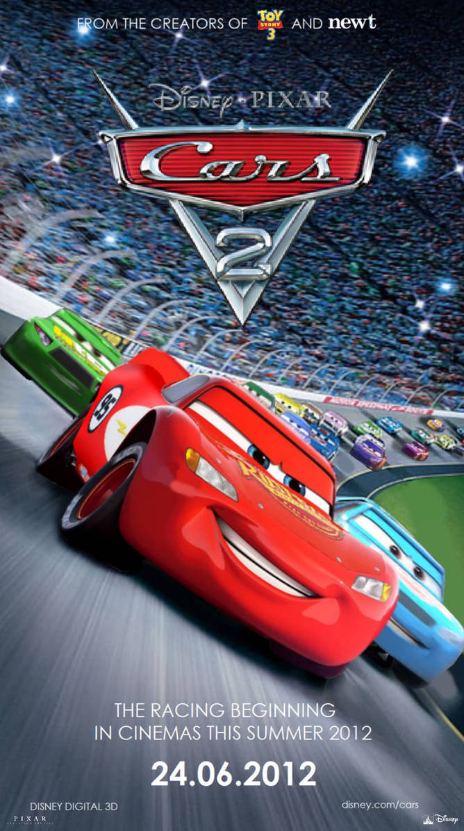Cars 2 (2012) - Poster by Eliascarsjohnson1 on DeviantArt