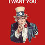 Uncle Sam Valentine's Day Card