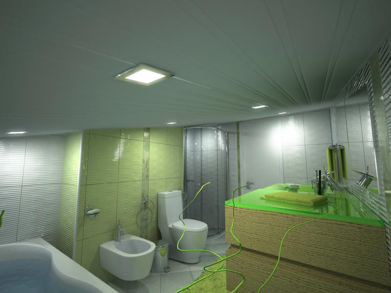 Green Bathroom part 2