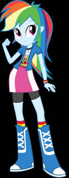 Rainbow Dash - World Fighters Champion