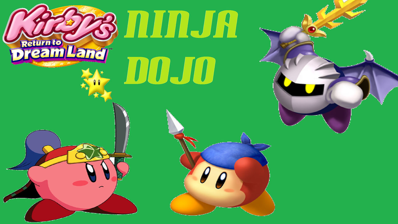 Kirby S Return To Dreamland Ninja Dojo Wallpaper By Kirby S Return To Dreamland Ninja Dojo Wallpaper By
