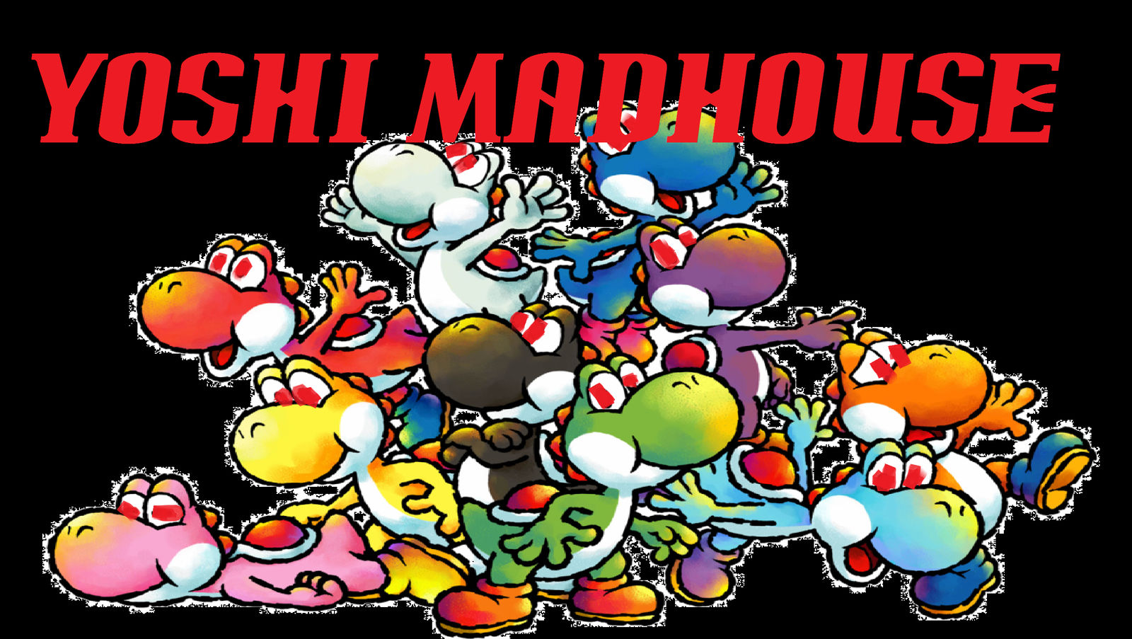 My Yoshi Madhouse Wallpaper