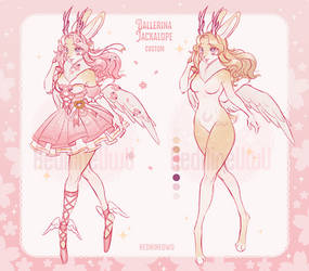 Custom #7 ~Ballerina Jackalope~