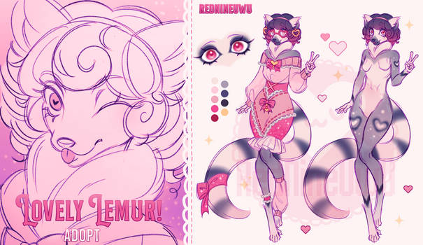 ~Lovely Lemur~ adopt (PENDING) SALE