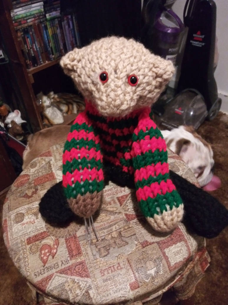 Freddy Krueger Bear by Leo8488 on DeviantArt