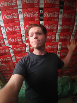 Wtf face, Coca-Cola wall