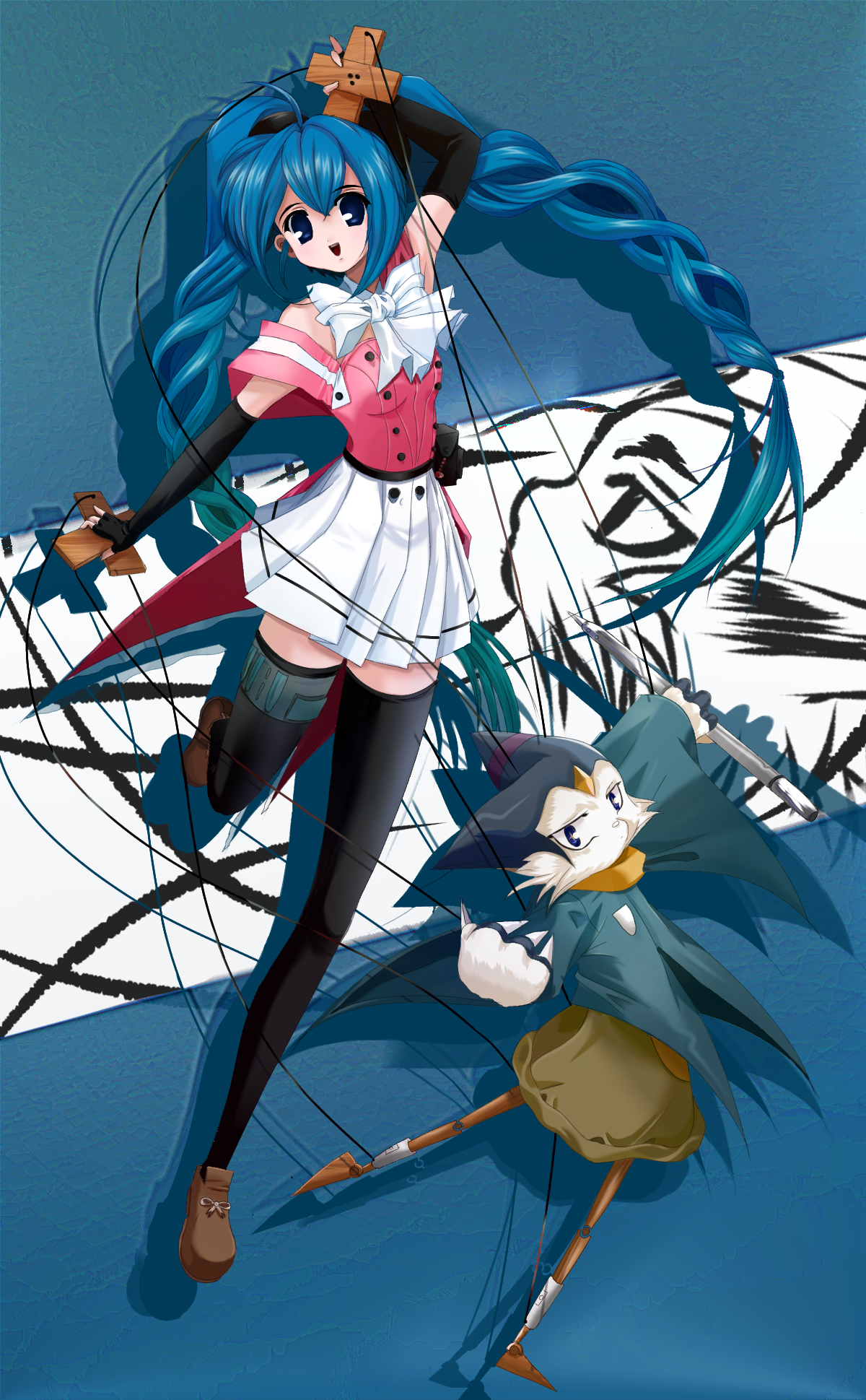 Anime girl puppet master by 0Kikyo on DeviantArt Anime girl puppet master by 0Kikyo on DeviantArt