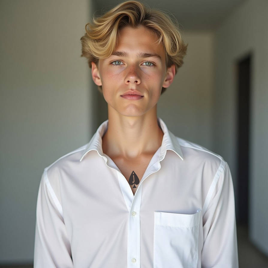 Blond Twink With White Business Shirt And JoS Tatt By AbleArcher2 On blond-twink-with-white-business-shirt-and-jos-tatt-by-ablearcher2-on