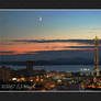 Moon Over Elliott Bay