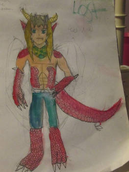 OC name: lostain the  drakon