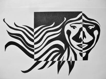 Notan Face Explore the Best Notan Art | DeviantArt