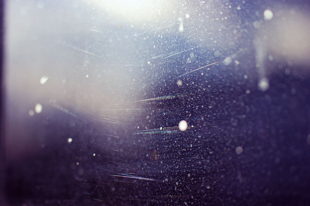 Scratches Of Light Bokeh Texture.