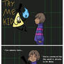 Frisk Tames a Waffle