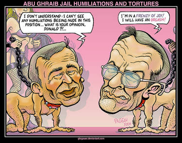 ABU GHRAIB JAIL HUMILIATIONS