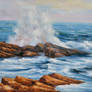Crashing Waves on Rocks - Arteet