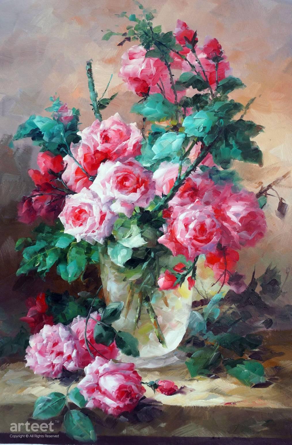 Roses in the Glass Jar - Arteet