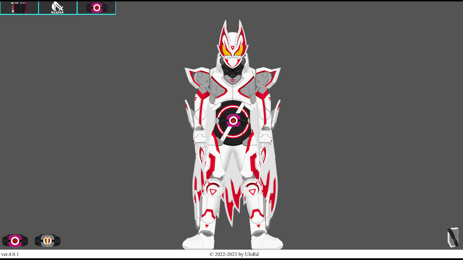 Kamen Rider Neo Decade Simulator ver.4.0.1 by UloRd on DeviantArt