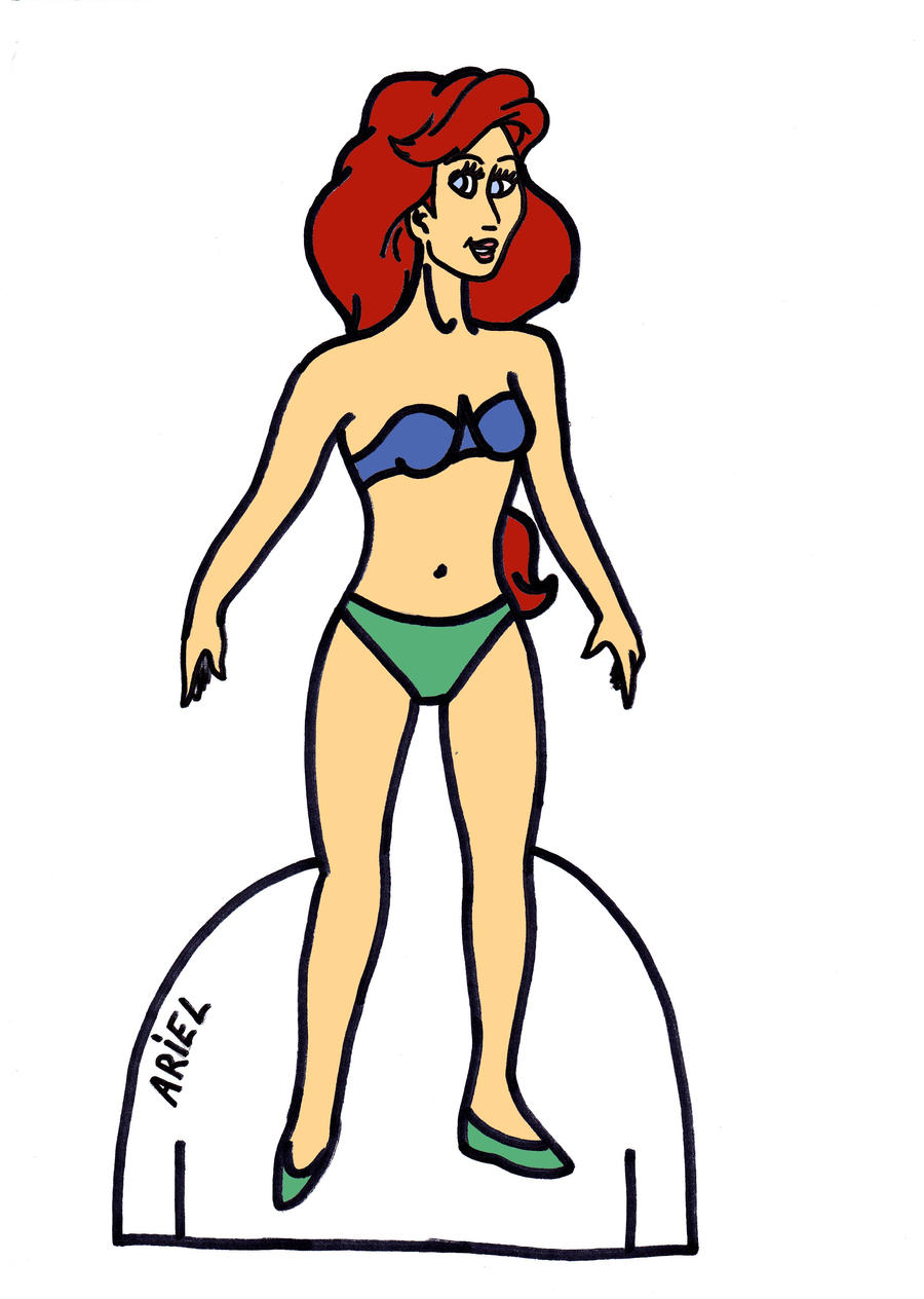 Ariel paperdoll